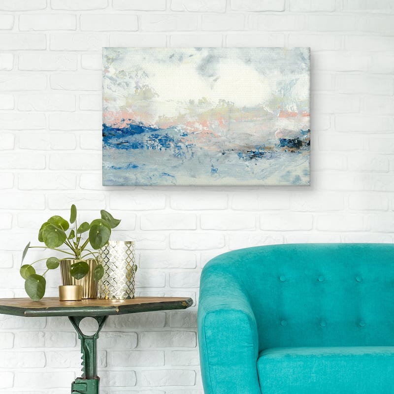 Coastal Seascape 12 by Kyle Goderwis Canvas Art Print