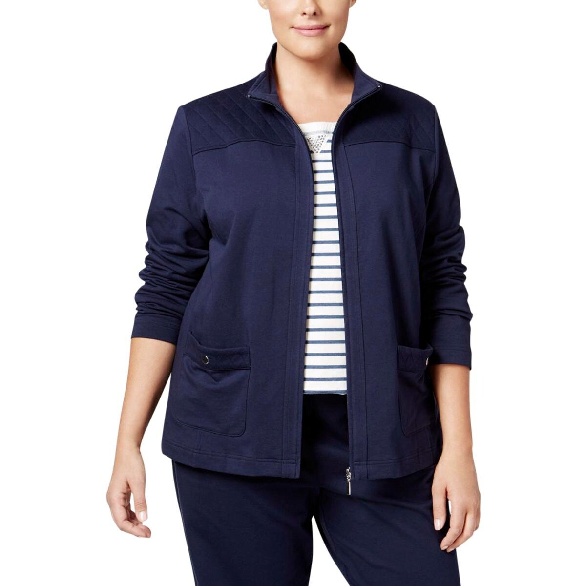 karen scott quilted jacket