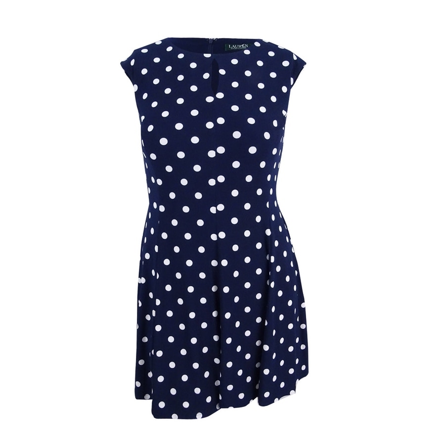 polka dot jersey dress