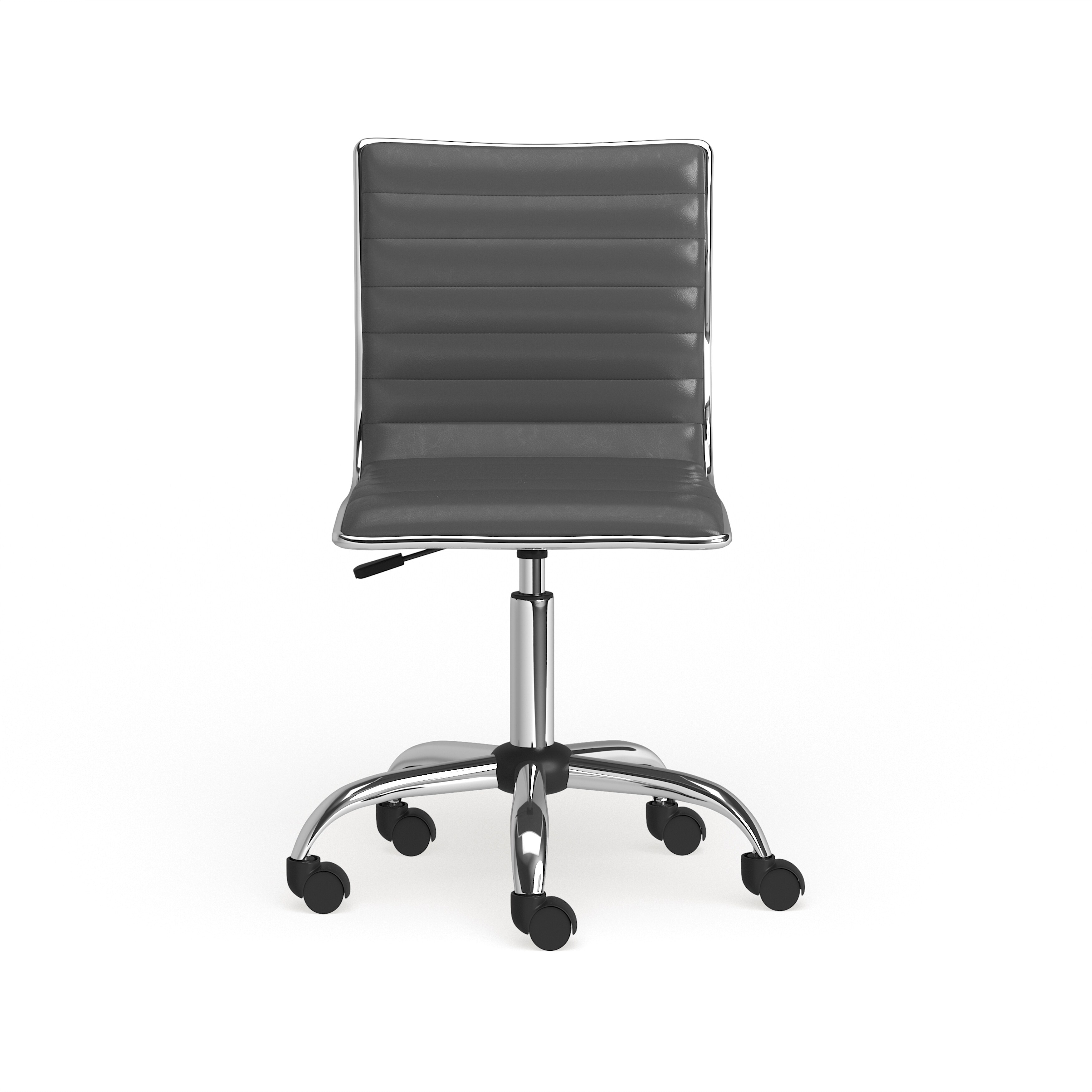 Carson carrington lund shop chrome contemporary office chair