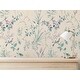 preview thumbnail 6 of 4, Fine Decor Mariko Teal Botanical Wallpaper