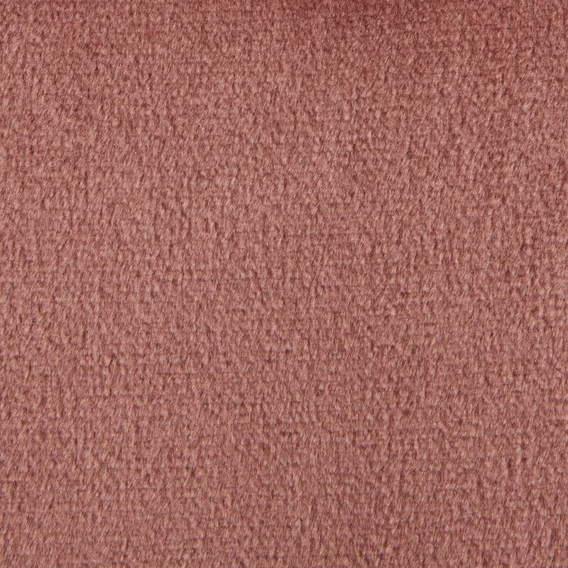 Square Braided 16" Ottoman in Blush Velvet by LumiSource