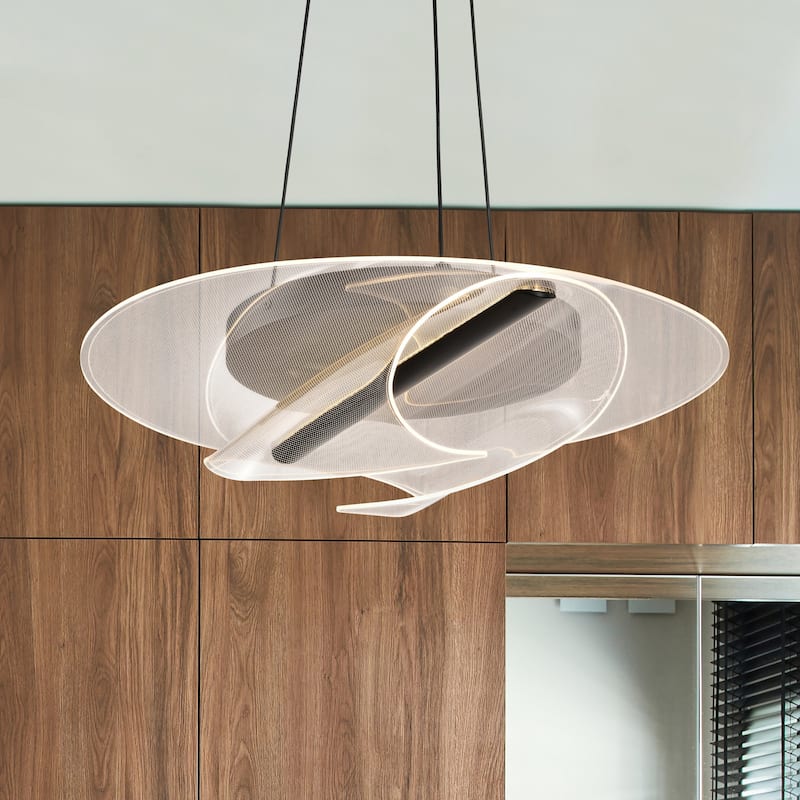 Nuvo Lighting 62/2025 Geneva 18" Wide Pendant