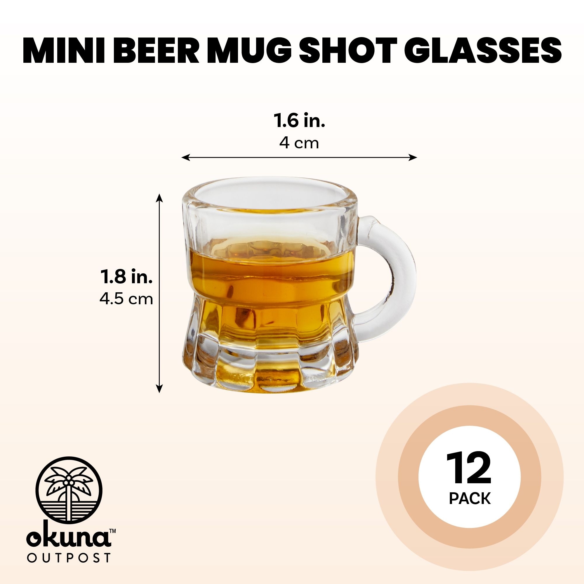 MasterPRO Set of 2-Beer Glasses - 18.2 oz.