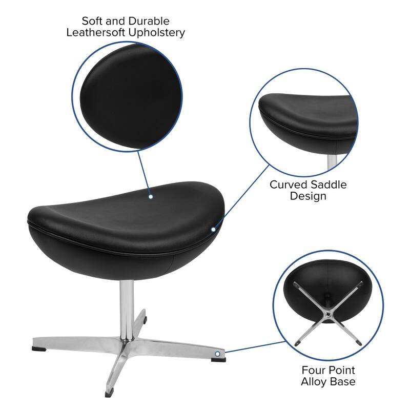 Saddle Ottoman - Footrest
