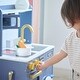 preview thumbnail 13 of 40, Teamson Kids Little Chef Lake Tahoe Wooden Play Kitchen - Washer & Mini Garden