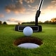 preview thumbnail 4 of 7, Ultimate 35" Golf Putter Mallet Style Putter with Alignment Aid Rubber - See Details