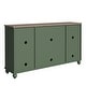 preview thumbnail 23 of 34, 63" Vintage Style Wood Kitchen Accent Buffet Sideboard Cabinet - 63" in Width