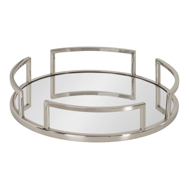 Kate and Laurel Gohana Decorative Metal Tray