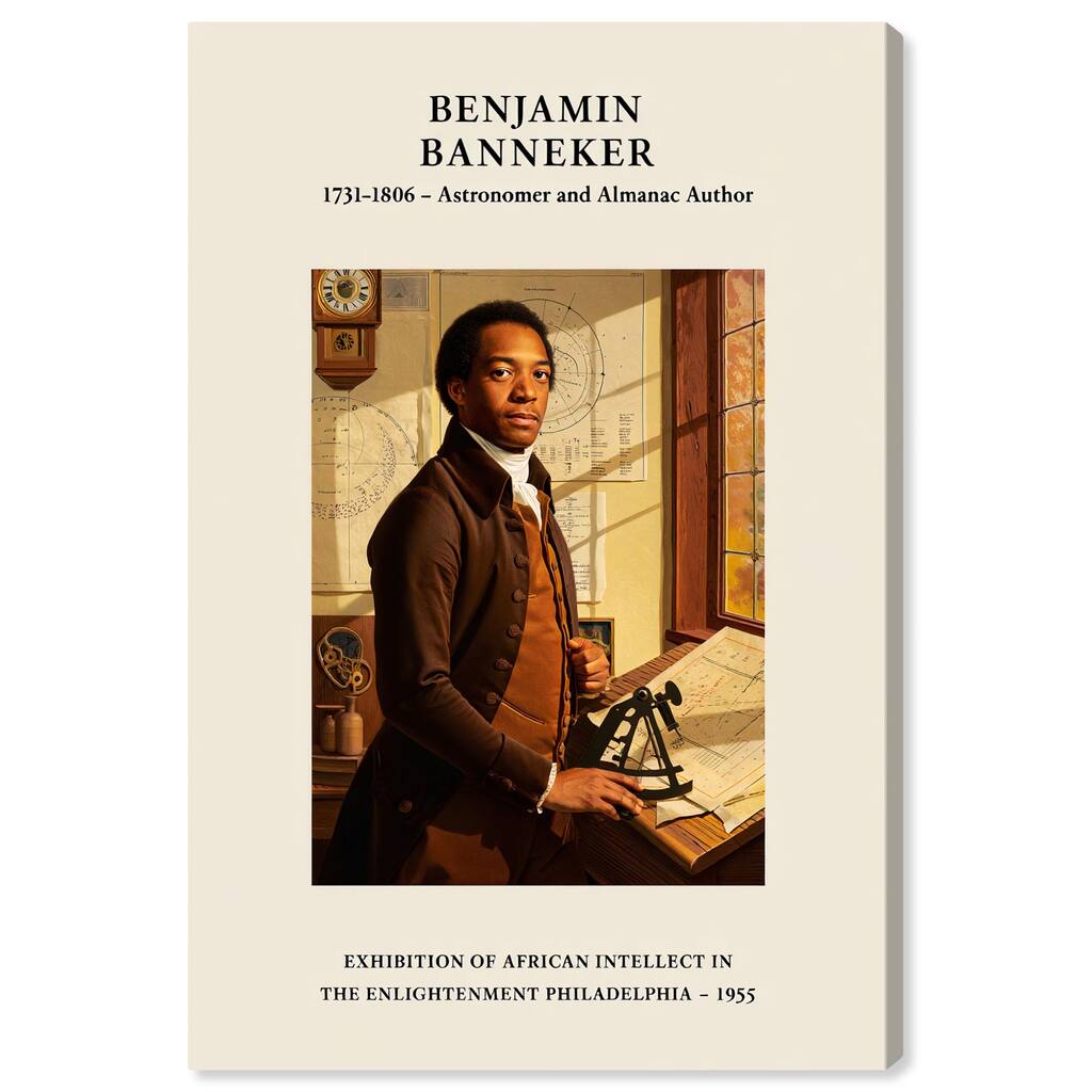 Astronomer at Work Canvas by Art Remedy, Gallery Wrapped