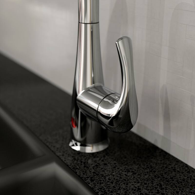 Belanger Single Handle Touchless Pull-Down Kitchen Faucet, Polished Chrome