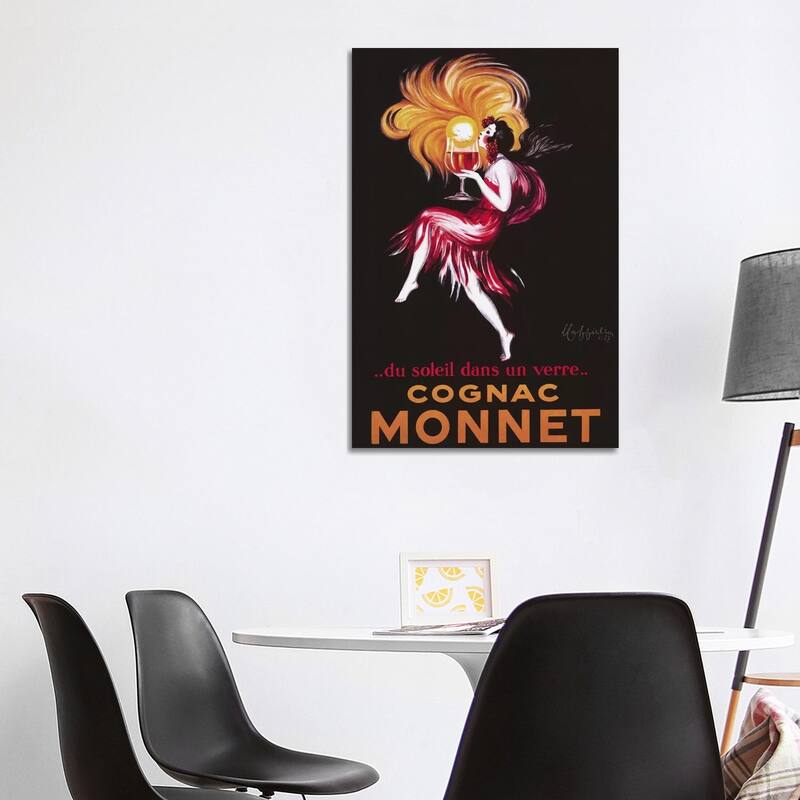 iCanvas "Cognac Monnet (Vintage)" by Leonetto Cappiello Canvas Print - 40x26x1.5
