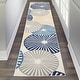 preview thumbnail 66 of 78, Nourison Grafix Modern Geometric Area Rug 2' 3" x 10' - White - Runner