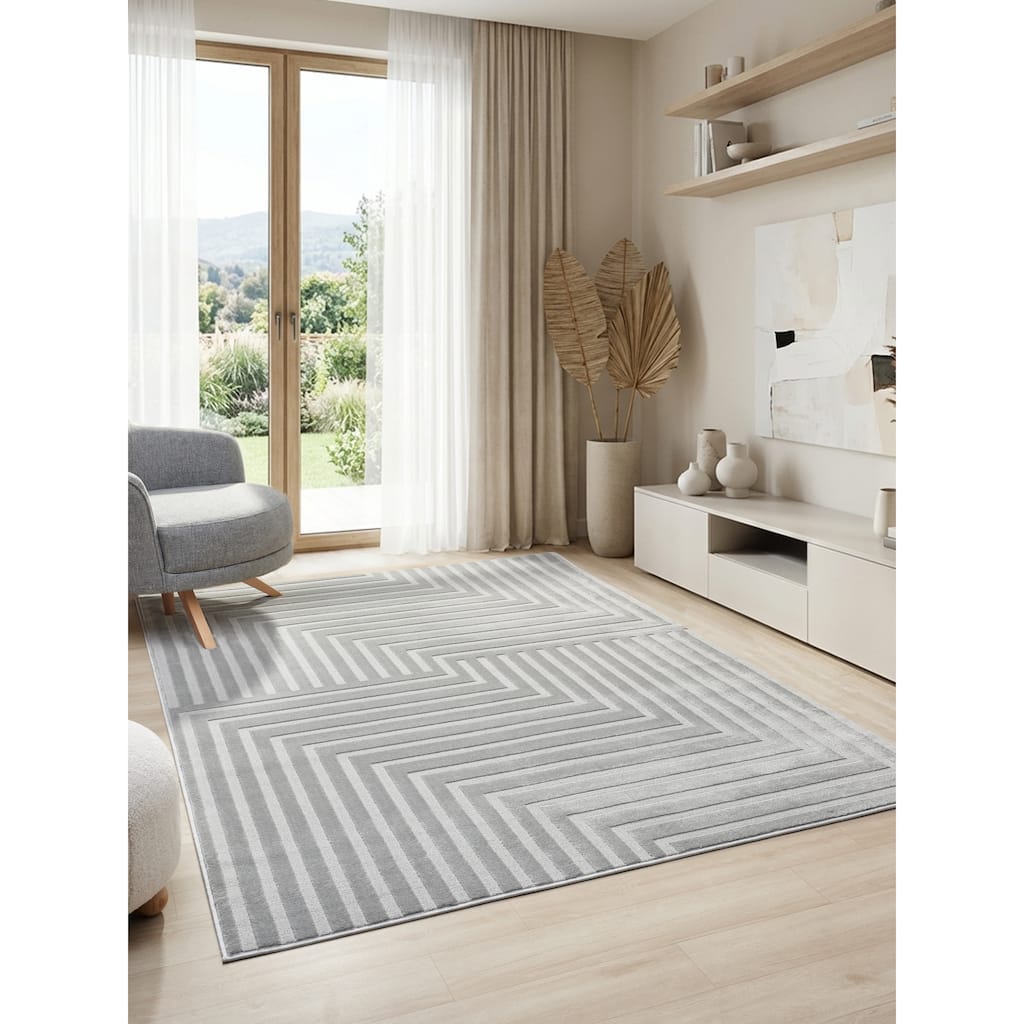 MDA Rugs Nuevo Collection Modern Abstract Geometric Area Rug
