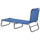 Outsunny 3-Position Adjustable Backrest Chaise Chair Lounger with Lightweight Frame Great for Pool or Sun Bathing - Thumbnail 14