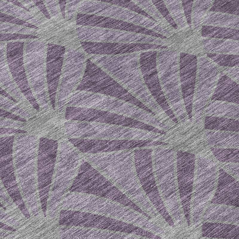 Machine Washable Indoor/ Outdoor Casual Kim Chantille Rug