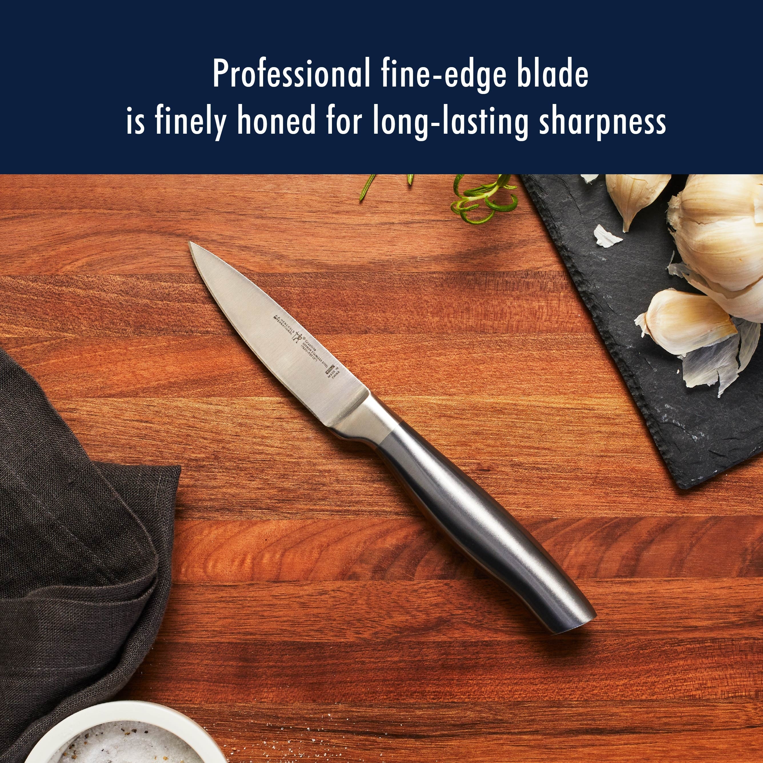 HENCKELS Elan 7-pc Self-Sharpening Knife Block Set - Bed Bath & Beyond -  37521630