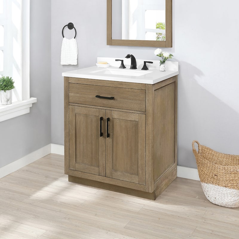 OVE Decors Bailey Bathroom Vanity with Power Bar
