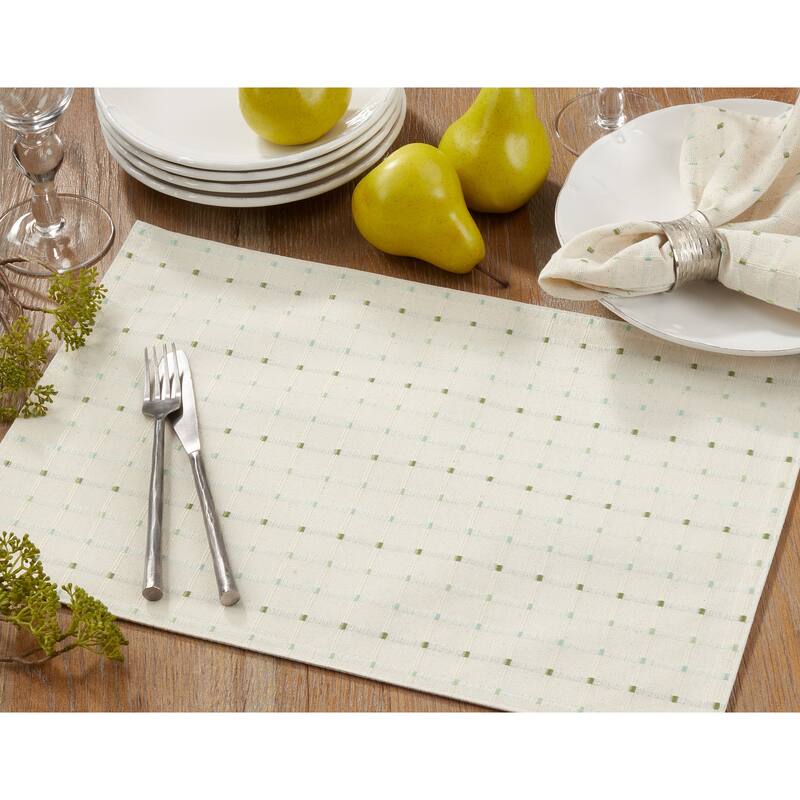 Stitched Line Table Mats (Set of 4)