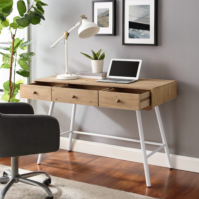 Trail 3-Drawer Desk