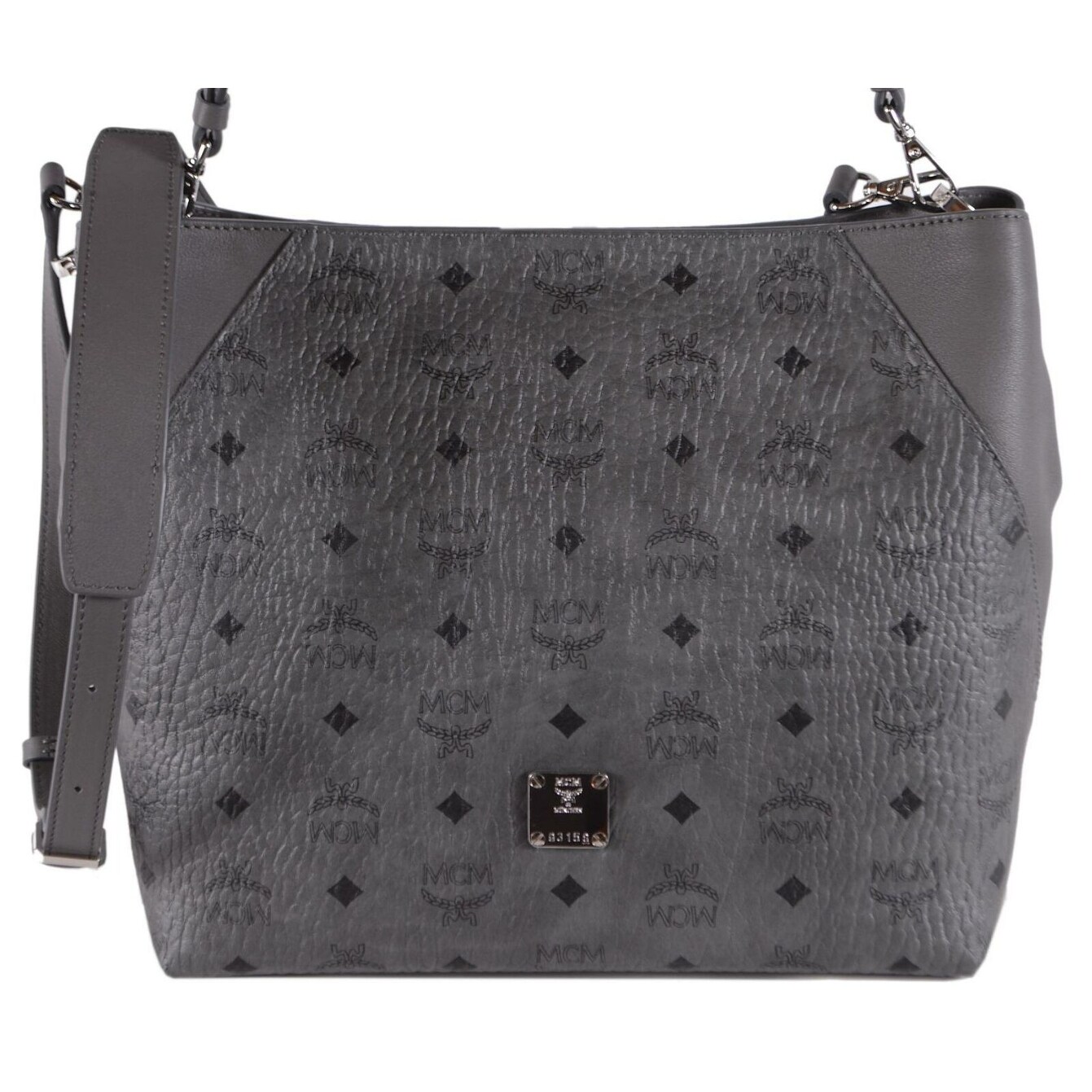 mcm grey bag