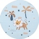preview thumbnail 2 of 10, Nuloom Jalissa SpinClean Lion Dreams Machine Washable Kids Area Rug