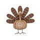 Glitzhome Thanksgiving Wooden Turkey Decor - B/Table Decor