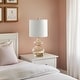 preview thumbnail 34 of 55, Ellipse Curved Gourd Glass Table Lamp, Set of 2
