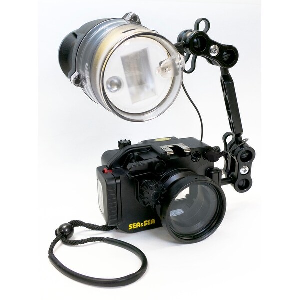 MDX-RX100II Housing & YS-D1 Strobe 5” Arm Underwater Package