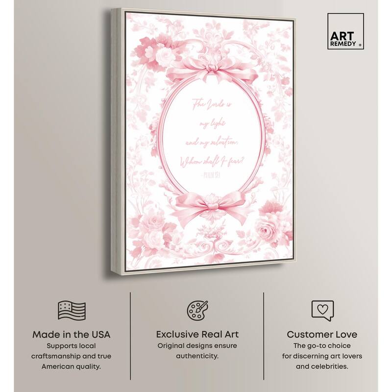 My Light Pink Canvas by Art Remedy