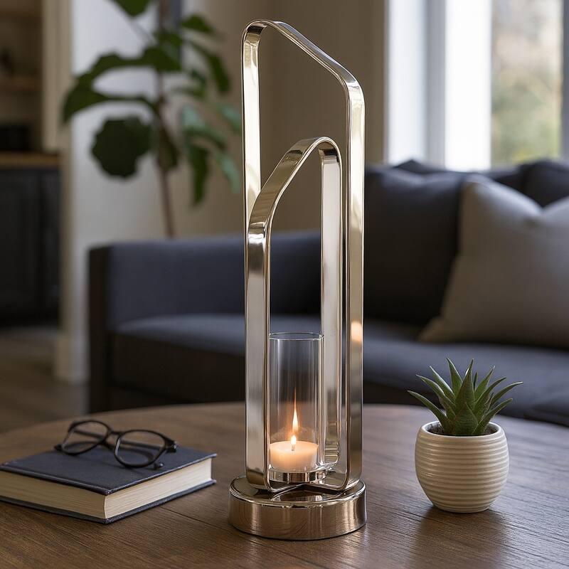 Candle Holder - Metal Stylish Hurricane