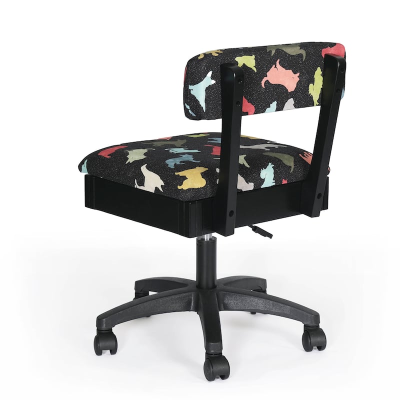 Hydraulic Sewing Chairs: Good Dog! Black