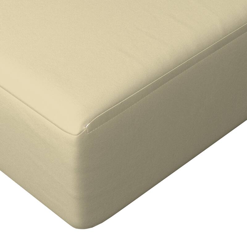 California Umbrella Outdoor Deep Seat Cushion Set, 24" x 48", Sunbrella Fabric, Densified Fiber Fill