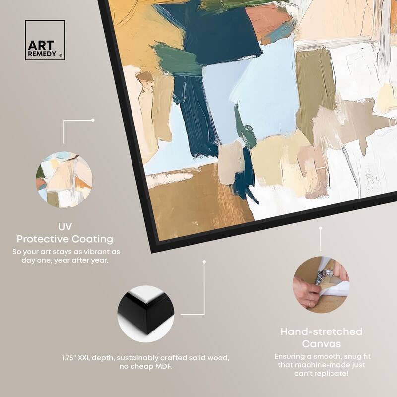 Pastel Mixture Canvas by Art Remedy