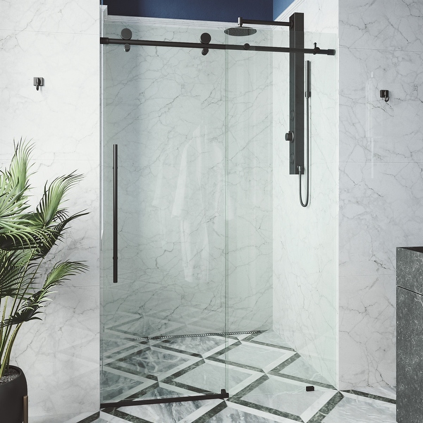 Vigo frameless store shower door