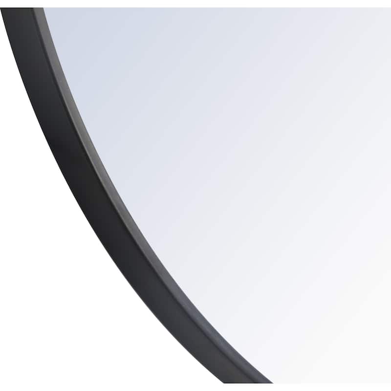 Elegant Lighting Eternity 32" Diameter Circular Metal Framed Wall