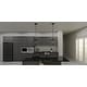 preview thumbnail 6 of 6, Selma 3-Light Matte Black Pendant Light