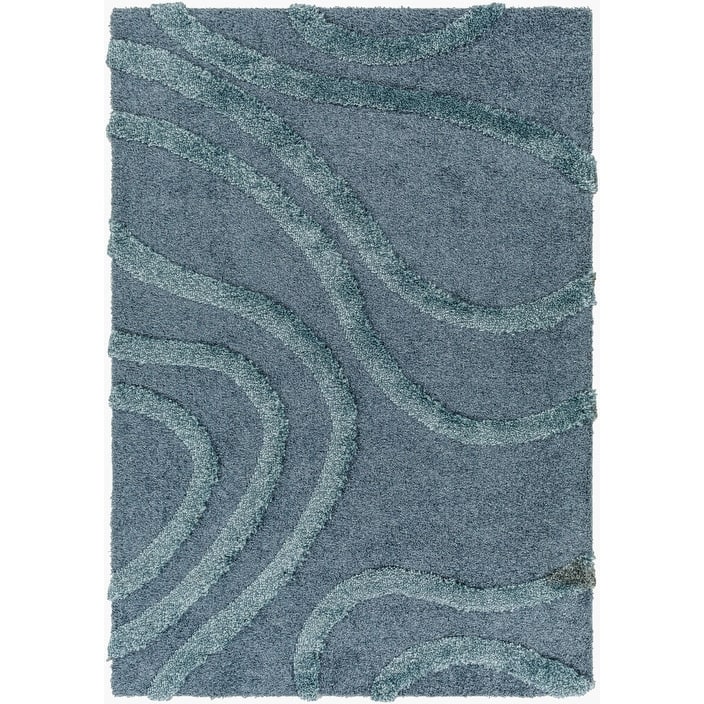 Mr. Kate Luna Modern Waves Plush Area Rug