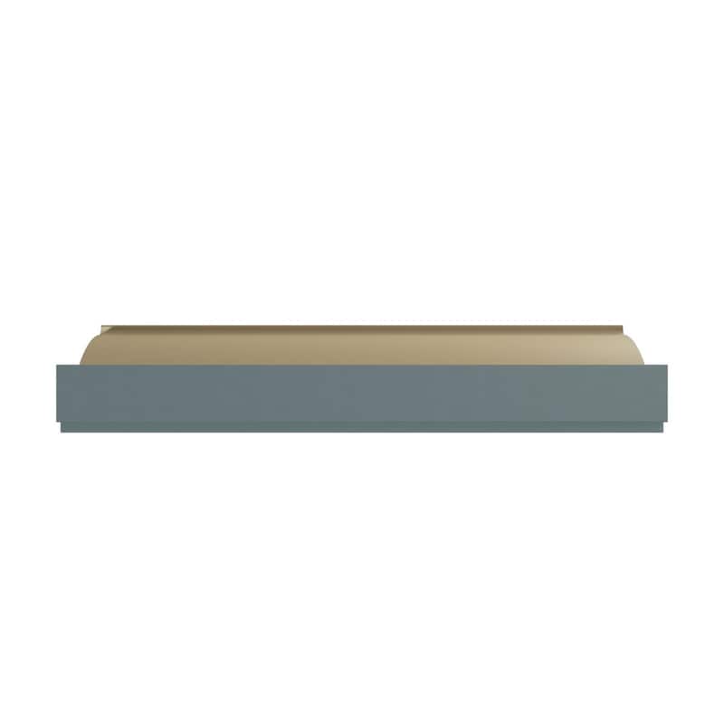 4"H x 10 1/4"P x 10 7/8"F x 94 1/2"L Brett Crown Moulding - 1-Pack