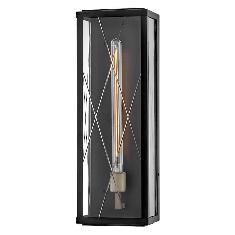 Hinkley Lighting 28884 Monte 22" Tall Wall Sconce - Black / Burnished Bronze