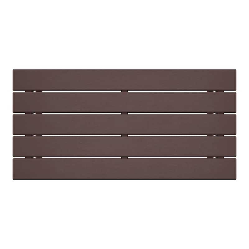 Laguna Hdpe All Weather Outdoor Patio Rectangular Coffee Table