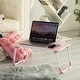 preview thumbnail 3 of 5, Bed Tray Laptop Foldable Table, Kids Lap Desk Homework Table