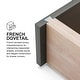 preview thumbnail 4 of 9, Furniture of America Trenden Modern Farmhouse Solid Wood 2-Drawer Storage Server