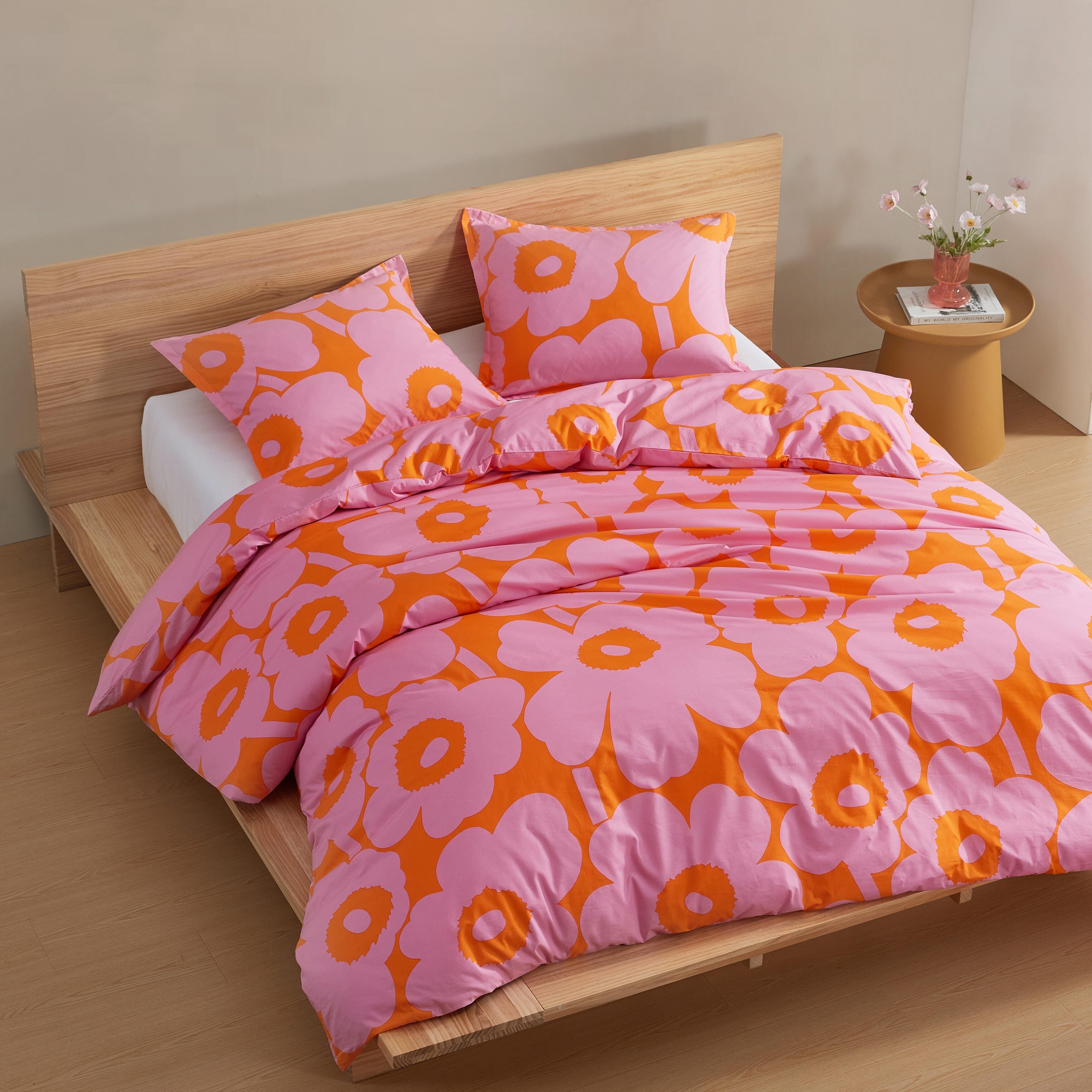 Marimekko Unikko Cotton Reversible Comforter Set - Overstock