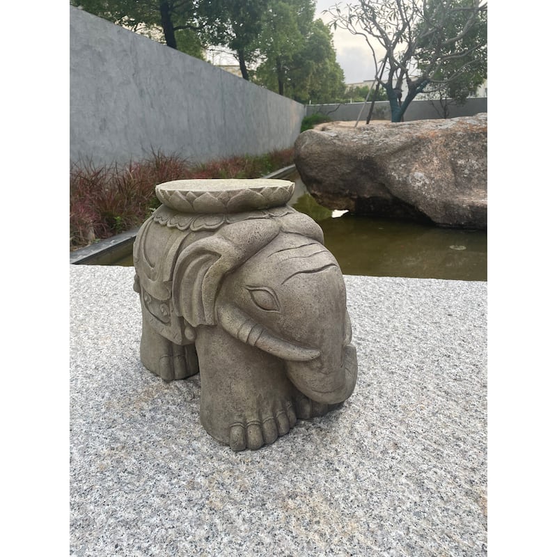Regal Pachyderm Classic Elephant Plant Stand