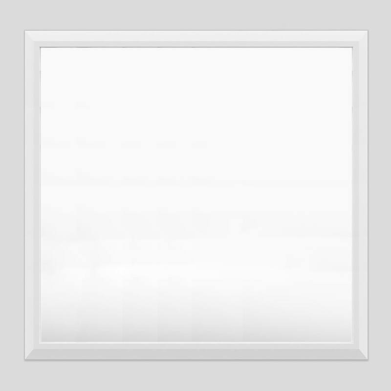 KIOTEE Full size Metal Bathroom Mirror with 5-Year Warranty