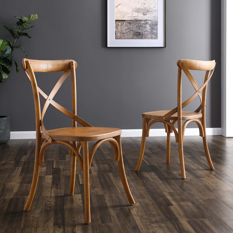 Gear Dining Side Chair - Walnut