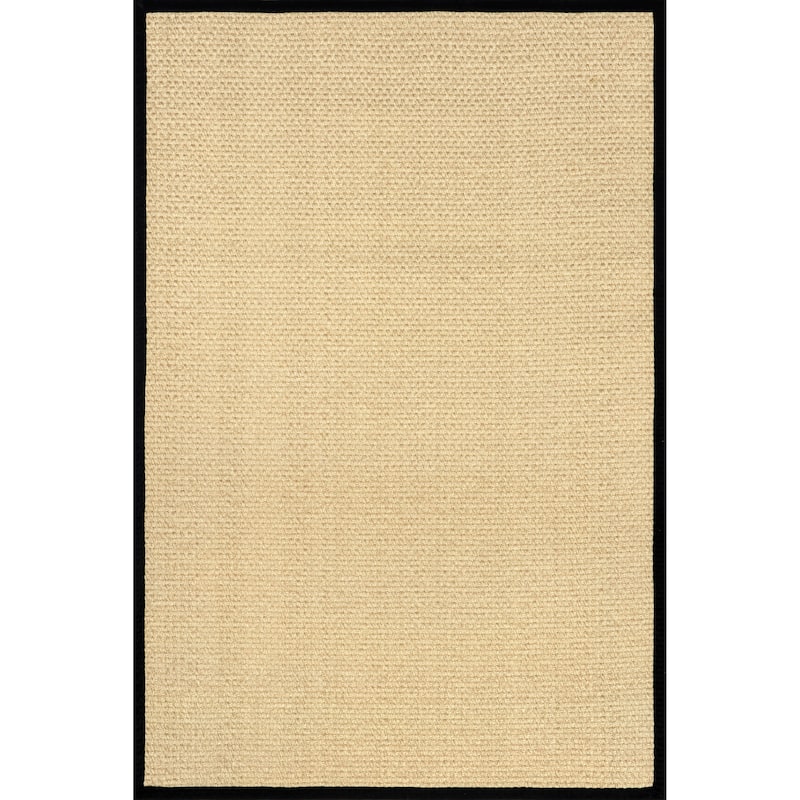 Nuloom Meena Faux Seagrass Bordered Indoor/Outdoor Area Rug