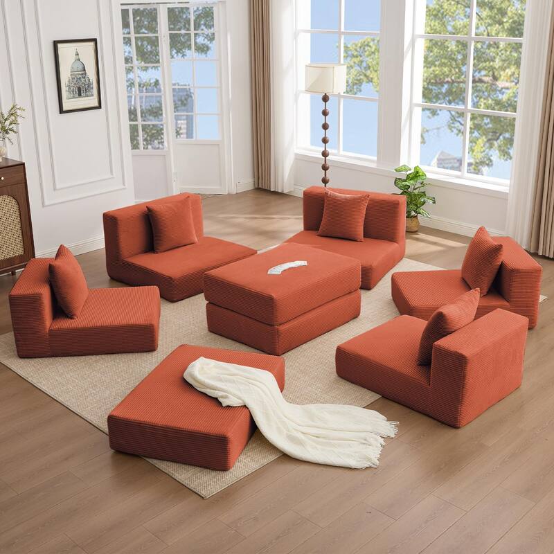 10-in-1 Convertible Sofa Sectional