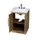preview thumbnail 11 of 9, Elegant Lighting VF29024 Chase 24" Free Standing Single Basin Vanity
